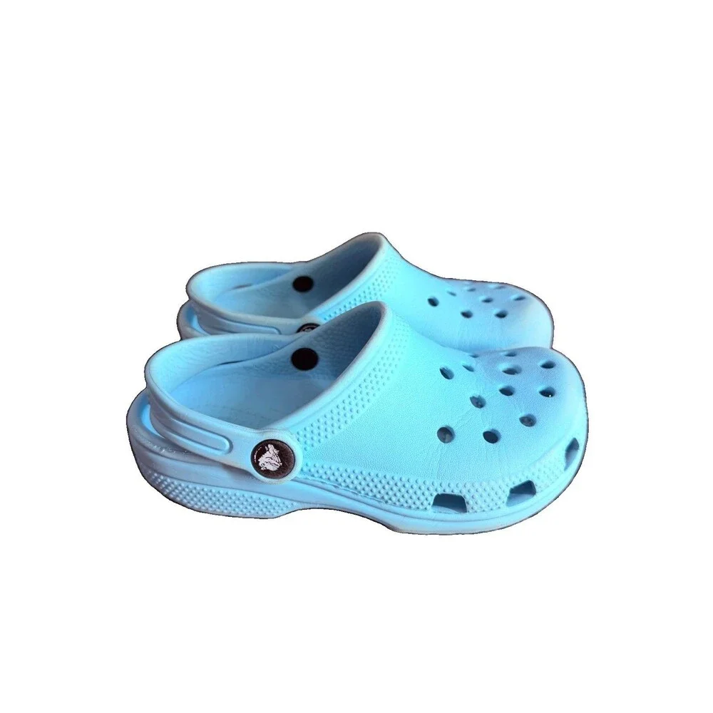 Crocs Sky Blue Aqua Children Unisex Size 12c